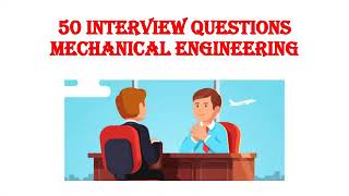 Mechanical Engineering Interview Questions and Answer  Campus Placement Competitive Exam  Part 1 [upl. by Attenweiler287]