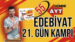 55 GÜNDE AYT EDEBİYAT 21 GÜN KAMPI DİVAN EDEBİYATI 2024 divanedebiyatı aytedebiyat [upl. by Dnomyad]