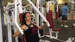 How to do Incline Chest Press Machine [upl. by Armallas]