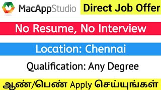 Macappstudio Jobs 2021  Macappstudio Recruitment 2021  Macappstudio jobs  Macappstudio interview [upl. by Parnas575]