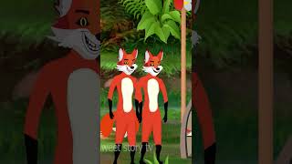 শিয়ালের জিলাপি 8 foxcartoon baghergolpo moralstories funnyshorts banglarupkothargolpo [upl. by Acinahs]