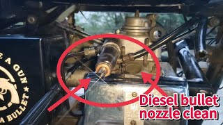 Diesel bullet nozzle clean at pollution controled [upl. by Rosemare]