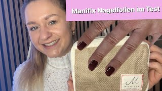 Manifix Nagelfolien im Test [upl. by Serdna]