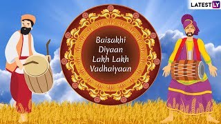 Baisakhi 2019 Punjabi Wishes Greetings and Messages to Wish for the Sikh New Year [upl. by Inalak470]