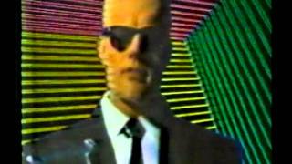 The story behind MAX HEADROOM Rare 1986 TV Spot [upl. by Ostler]