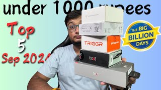 Top 5 Best earbuds under 1000 rupees in India  Best earbuds under 1000 September 2024 [upl. by Cavanaugh]