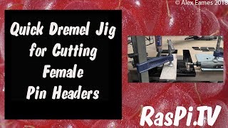 Header Cutting Dremel Jig [upl. by Ardnac]