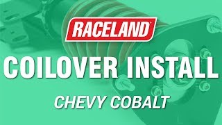 How To Install Raceland Chevy Cobalt Coilovers [upl. by Seumas553]