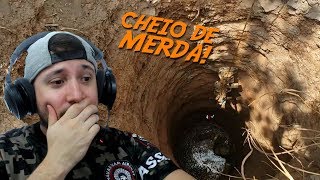 AIRSOFT REACT  CAIU EM UM BURACO DE 6 METROS [upl. by Entirb]