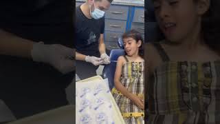 حقنة بنج الأسنان للأطفال drabdullahsultandentist dentist اكسبلور ترند explore satisfying [upl. by Elatsyrk]