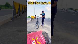 Wait For Last🤣  shorts cycle cyclestunt youtubeshorts ytshorts shortvideo viralvideo [upl. by Llecrep]