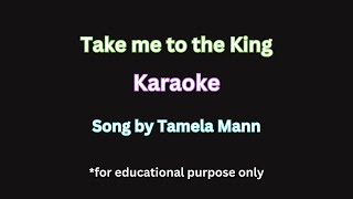 Tamela Mann  Take Me To The King LIVE At The White House [upl. by Glad]