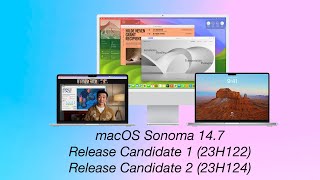 macOS Sonoma 147 Release Candidate amp Release Candidate 2 General Update [upl. by Tnirb]