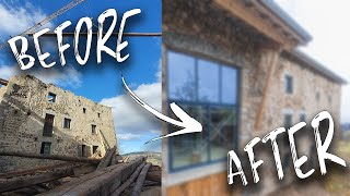 TIMELAPSE 2 ANS RENOVATION CORPS DE FERME 1820  TIMELAPSE 2 YEARS RENOVATION OLD FARM 1820 [upl. by Nadbus495]