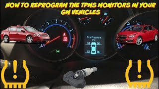 20192024 SierraSilverado Programming Tire Pressure Sensors TPMS [upl. by Hermon]