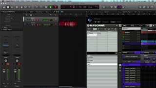 Tutorial How to Record Maschine Audio into Logic X [upl. by Ardnohsed]