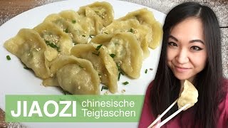 REZEPT Jiaozi  Gyoza  chinesische Dumplings und Teigtaschen [upl. by Naquin]