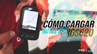 ¿Cómo cargar rutas GPX al iGS620 l iGPSPORT Andina  Luleta [upl. by Esinaj]