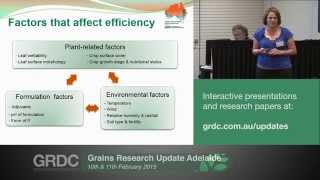 Grains Research Updates 2015  Adelaide  Topping up wheat with foliar Phosphorus  T McBeath [upl. by Anerec]