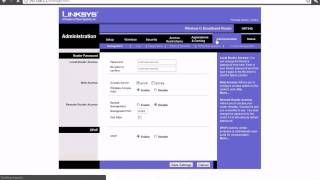 Linksys Firmware Upgrade [upl. by Nolyarb]