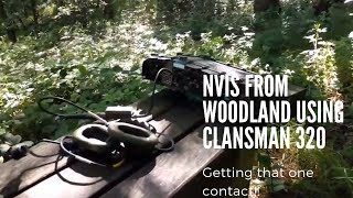 FIELD TESTING a Clansman 320 using NVIS technique in dense Woodland [upl. by Rocky927]