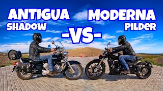 Comparando motos Antigua VS Moderna [upl. by Edina]