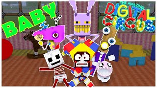 BABY DIGITAL CIRCUS THE MOVIE  MINECRAFT ANIMATION [upl. by Hemminger]