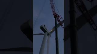 Vestas V105 and 啟德LTM 500 [upl. by Reeher]