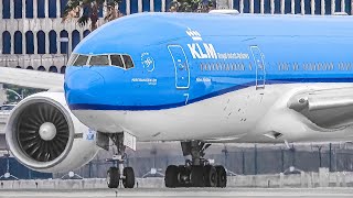 30 MINUTES of AMAZING Los Angeles LAX Airport Plane Spotting  No Commentary  LAXKLAX [upl. by Ainesy]