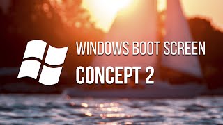 Windows Boot Screen Concept 2 [upl. by Lennor639]