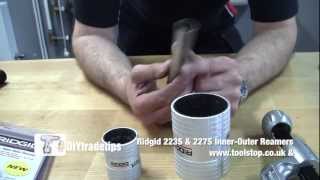 HowTo Quickly amp Easily Ream Stainless Steel Pipes [upl. by Ellitnahc124]