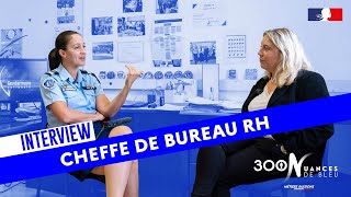 INTERVIEW  CHEFFE DE BUREAU RH DE LA GENDARMERIE NATIONALE [upl. by Nnaeoj]