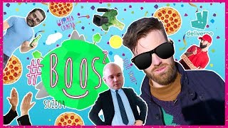 BOOS GAAT UNDERCOVER BIJ DELIVEROO EN KREKETTEMAN IS TERUG  BOOS S02E04 [upl. by Greyso]