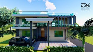 New Villa Design 50x50 housedesign architect houseplan moderndesign modernelevation [upl. by Durnan]