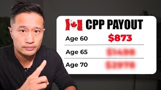 Average CPP Benefits at 60 65 and 70 How Much Will You Get [upl. by Rowe]