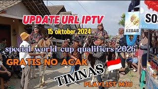 update playlist iptv terbaru hari ini iptv m3u terbaru [upl. by Nekial]