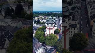 Wasserturm in Focus 360° Drone View in Mönchengladbach [upl. by Ecinahs]