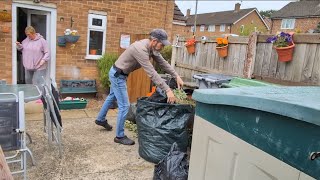 Started The Day With Garden Rubbish Removal Vlog 040824 [upl. by Eneri]