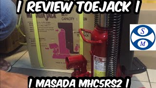 Review Toe jack MASADA MHC5RS2  Dongkrak [upl. by Lally]