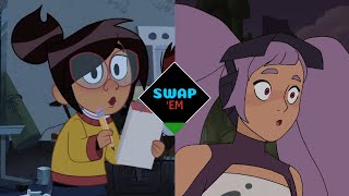 JUNE amp ENTRAPTA VOICE SWAP  The Ghost amp Molly McGeeSheRa and the Princesses of Power [upl. by Blayze]