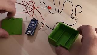 Arduino amp Ultimaker 3  Nano Box mit LED Schaltkreis [upl. by Ynohtnaleahcim]