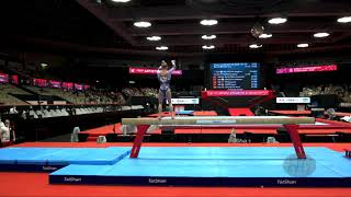 MELNIKOVA Angelina RGF  2021 Artistic Worlds Kitakyushu JPN  Qualifications Balance Beam [upl. by Ineslta610]