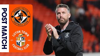 Rob Edwards on the 22 draw at Dundee United  PostMatch [upl. by Anor]