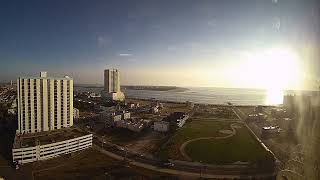 Todays 09122024 Atlantic City Sunrise from Absecon Lighthouse over AC Inlet [upl. by Ladiv164]