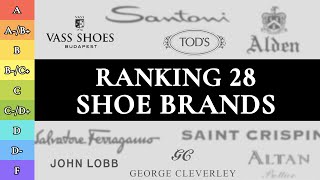 Ranking Mens RTW Shoes over 500 28 BEST amp WORST Brands [upl. by Richards]