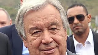 196 URGENT LE SECRETAIRE GENERAL DE LONU GUTERRES ANTONY ALERTE SUR DE NOUVELLES ATTAQUE DE LA LRA [upl. by Trebloc]