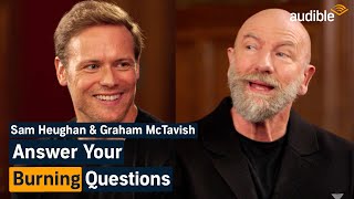 Sam Heughan and Graham McTavish Answer Questions About Clanlands Friendship and Their Worst Fears [upl. by Enriqueta]