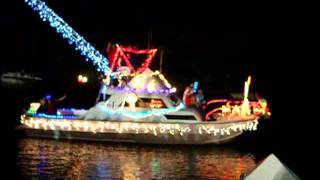 Boynton Beach Christmas Boat Parade 2011mov [upl. by Xanthe]