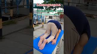 Sasangasana shortsfeed motivation fit viralshort shortsviral shorts short exercise [upl. by Ahcsap]