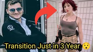 Male To Female Transition In Just 3 Year  Beautifull Mtf Transition Timeline  Trans Studio [upl. by Araic640]